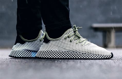 adidas schuhe deerupt herren oliv 41|Adidas deerupt sneakers.